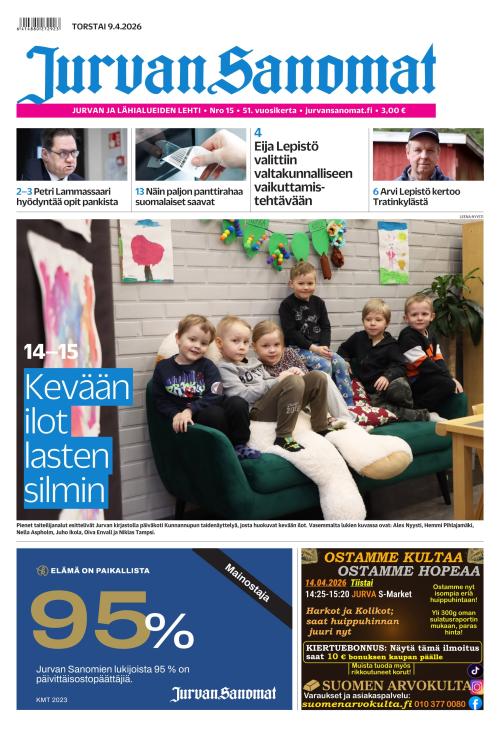 Jurvan Sanomat 9.4.2026