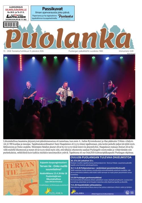 Puolanka-lehti 9.4.2026