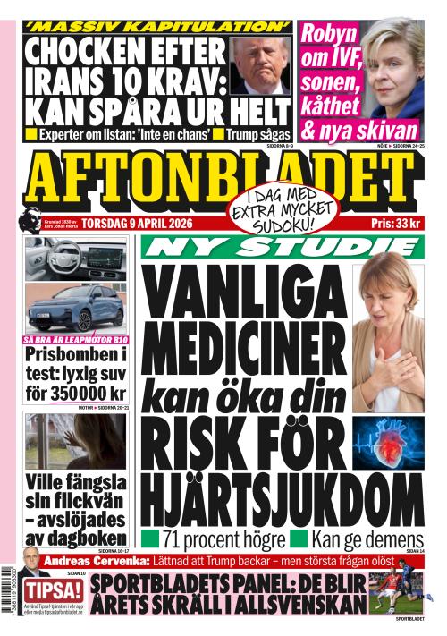 Aftonbladet 9.4.2026