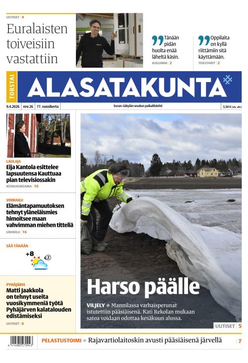 Alasatakunta 9.4.2026