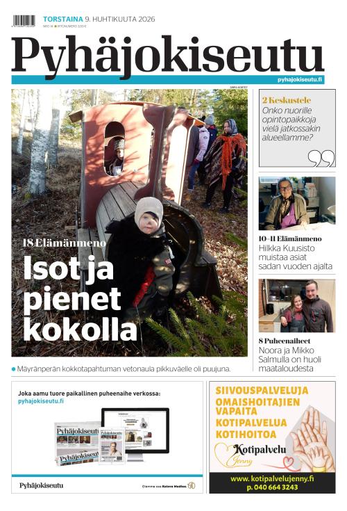 Pyhäjokiseutu 9.4.2026