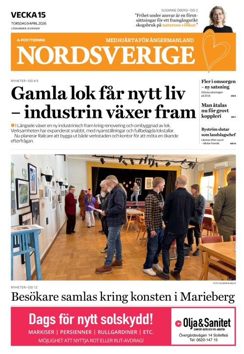 Nordsverige 9.4.2026