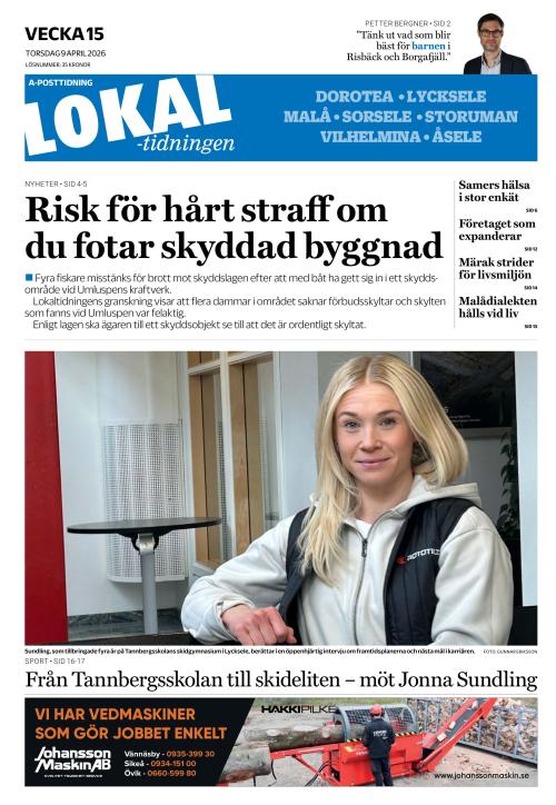 Lokaltidningen 9.4.2026