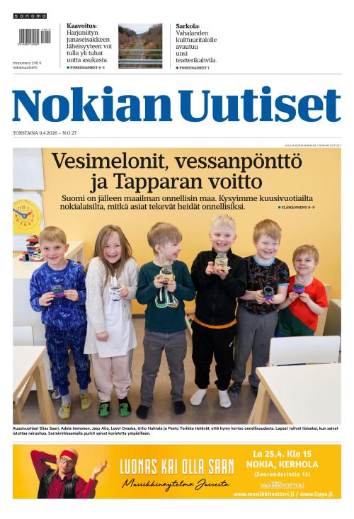 Nokian Uutiset 9.4.2026