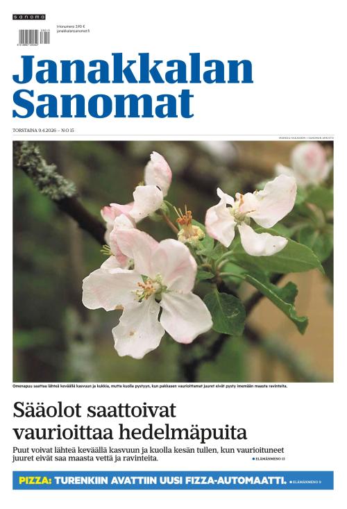 Janakkalan Sanomat 9.4.2026