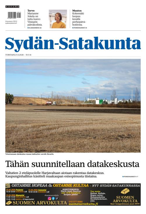 Sydän-Satakunta ja Jokilaakso 9.4.2026