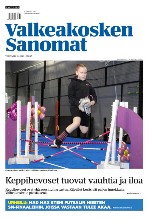 Valkeakosken Sanomat 9.4.2026