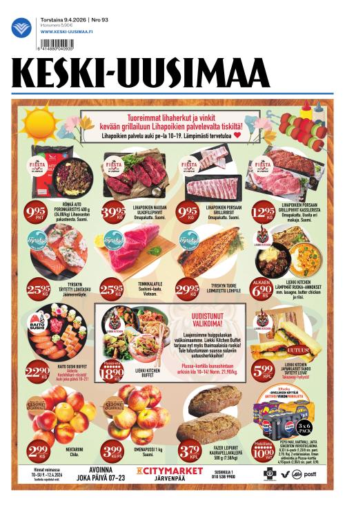 Keski-Uusimaa 9.4.2026