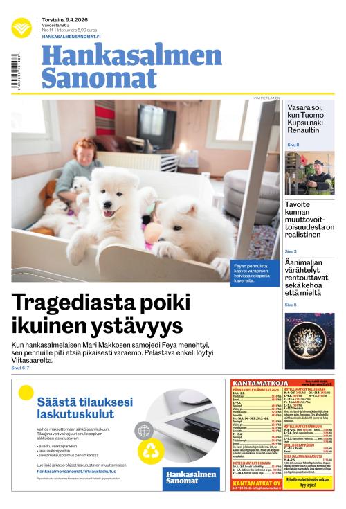 Hankasalmen Sanomat 9.4.2026