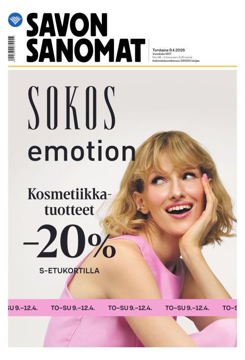 Savon Sanomat 9.4.2026