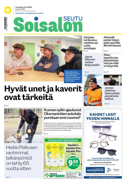 Soisalon Seutu 9.4.2026