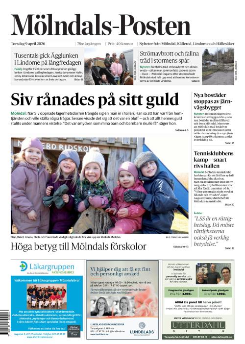 Mölndals-Posten 9.4.2026