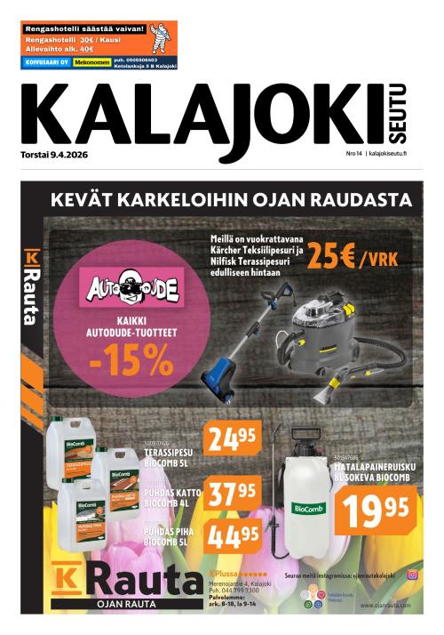 Kalajokiseutu 9.4.2026