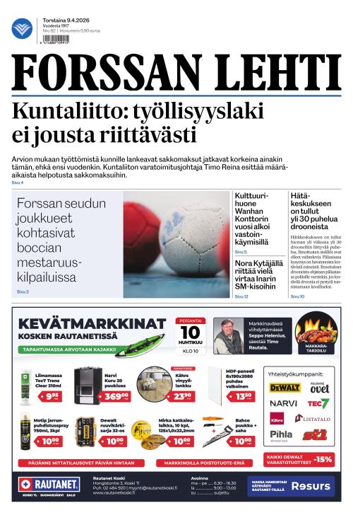 Forssan Lehti 9.4.2026