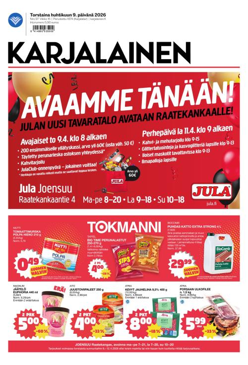 Karjalainen 9.4.2026