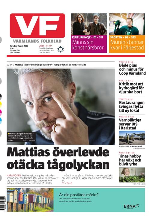 Värmlands Folkblad 9.4.2026