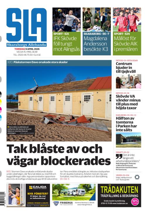 Skaraborgs Allehanda 9.4.2026