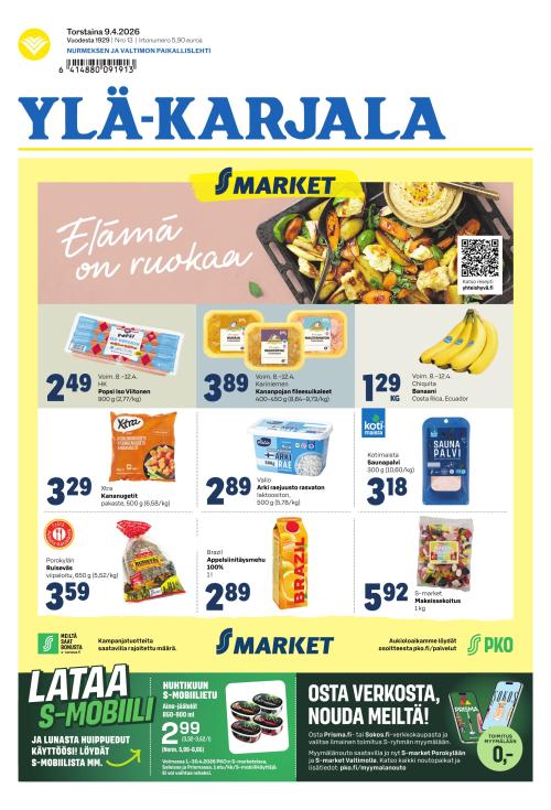 Ylä-Karjala 9.4.2026