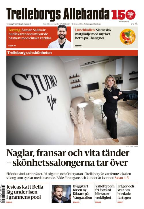 Trelleborgs Allehanda 9.4.2026