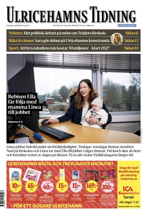 Ulricehamns Tidning 9.4.2026