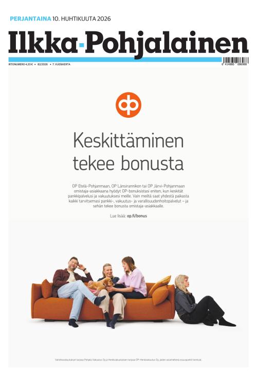 Ilkka-Pohjalainen 10.4.2026