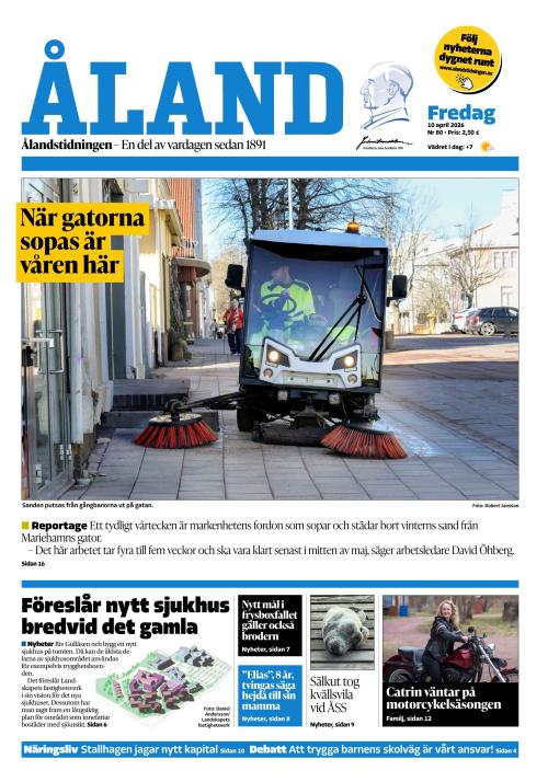 Ålandstidningen 10.4.2026