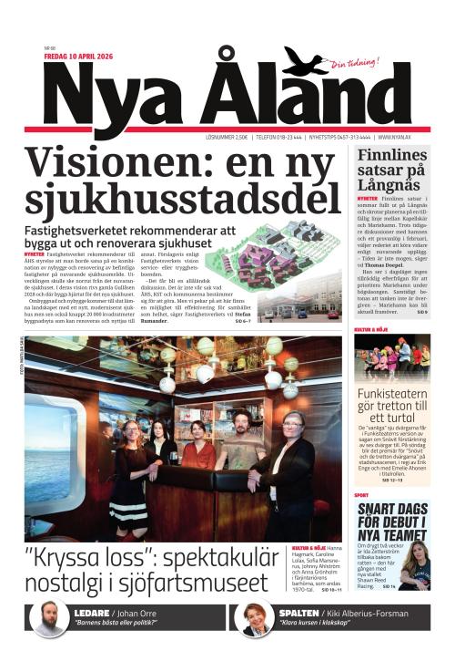 Nya Åland 10.4.2026