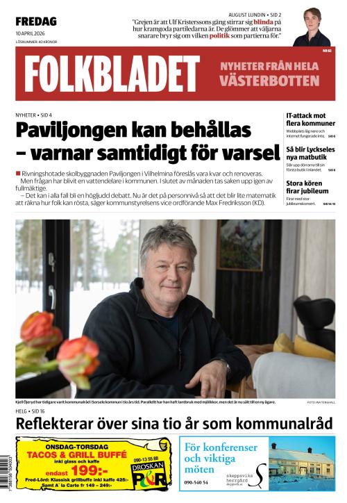 Folkbladet (Västerbotten) (SE) 10.4.2026