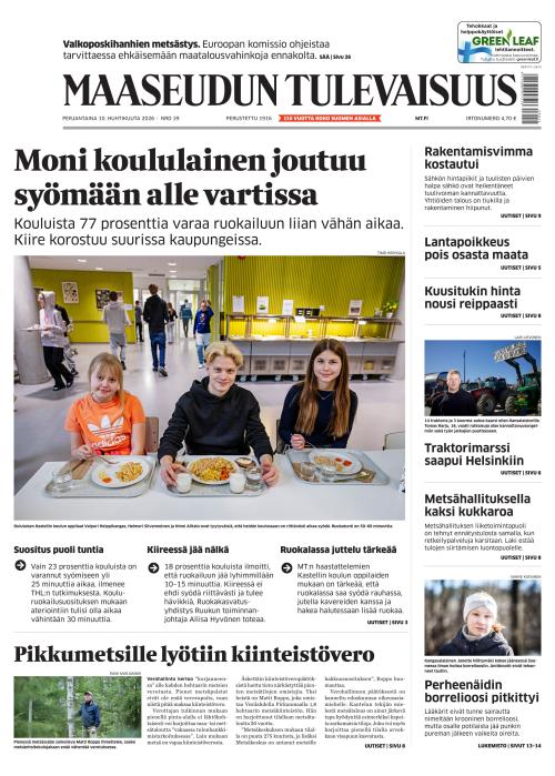 Maaseudun Tulevaisuus 10.4.2026