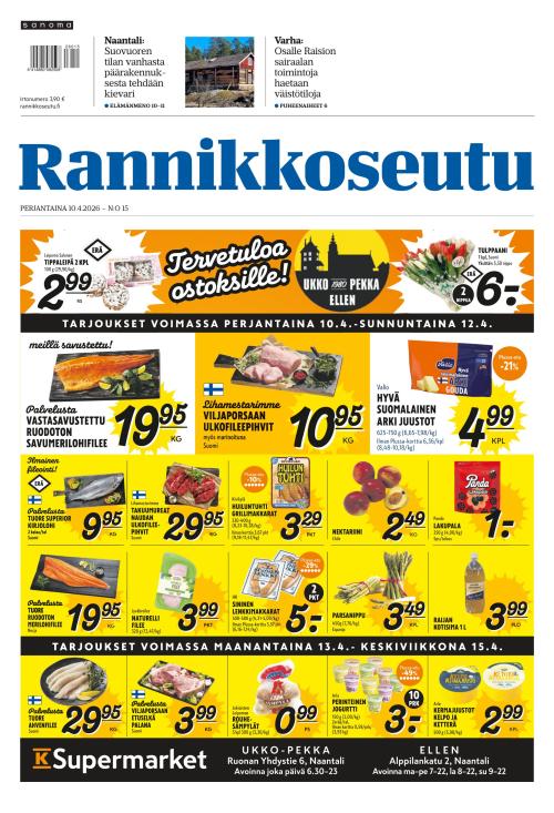 Rannikkoseutu 10.4.2026