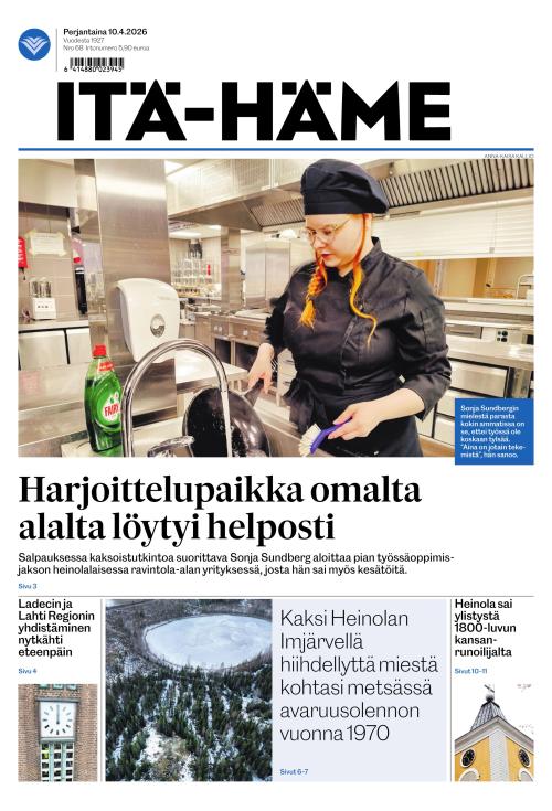 Itä-Häme 10.4.2026