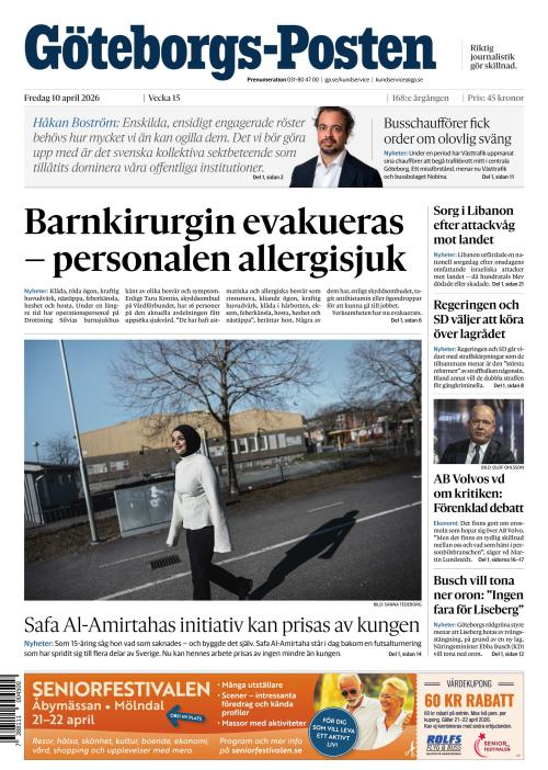 Göteborgs-Posten 10.4.2026