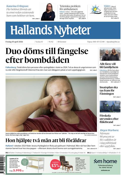 Hallands Nyheter 10.4.2026