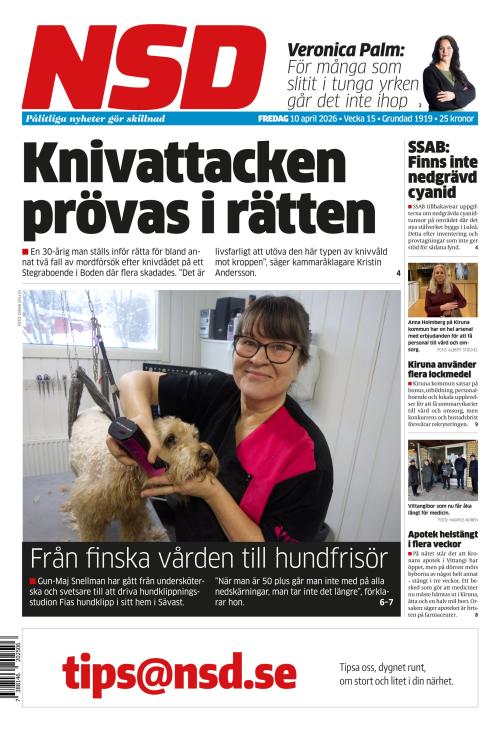 Norrländska Socialdemokraten 10.4.2026