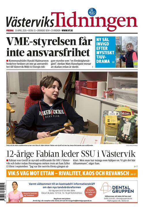 Västerviks-Tidningen 10.4.2026