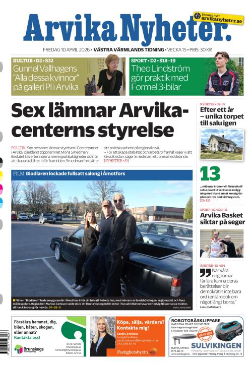 Arvika Nyheter 10.4.2026