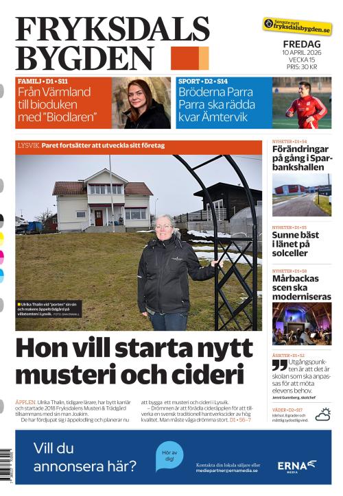 Fryksdals-Bygden 10.4.2026