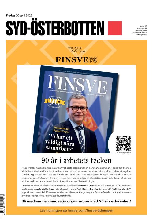 Syd-Österbotten 10.4.2026