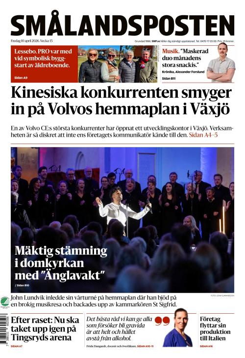 Smålandsposten 10.4.2026