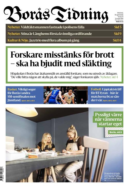 Borås Tidning 10.4.2026