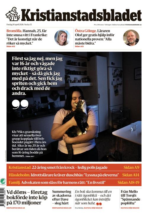 Kristianstadsbladet 10.4.2026