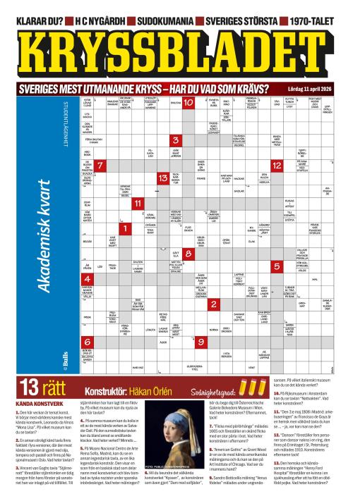 Aftonbladet Lördag 11.4.2026