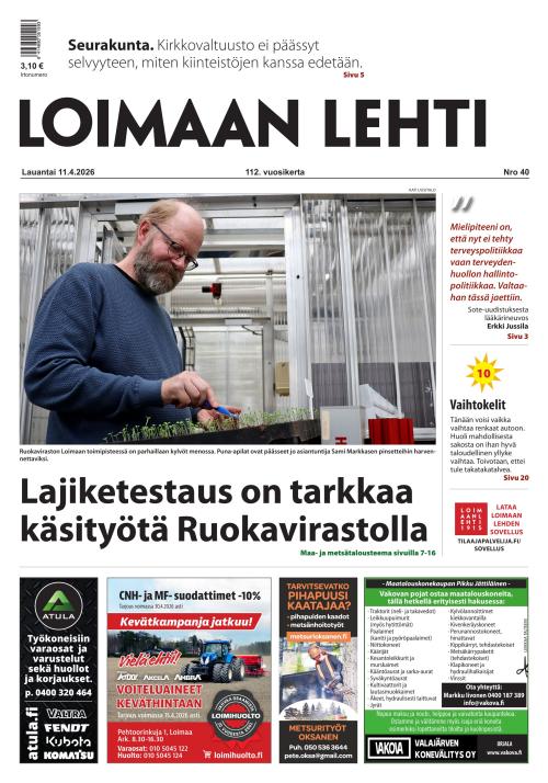 Loimaan Lehti 11.4.2026