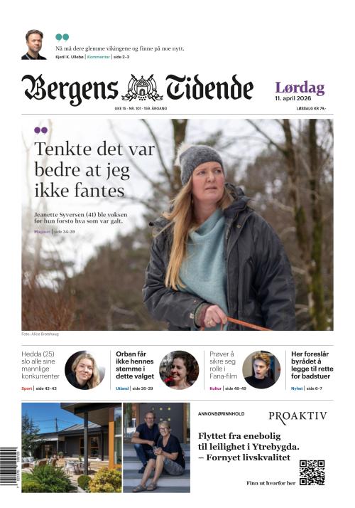 Bergens Tidende 11.4.2026