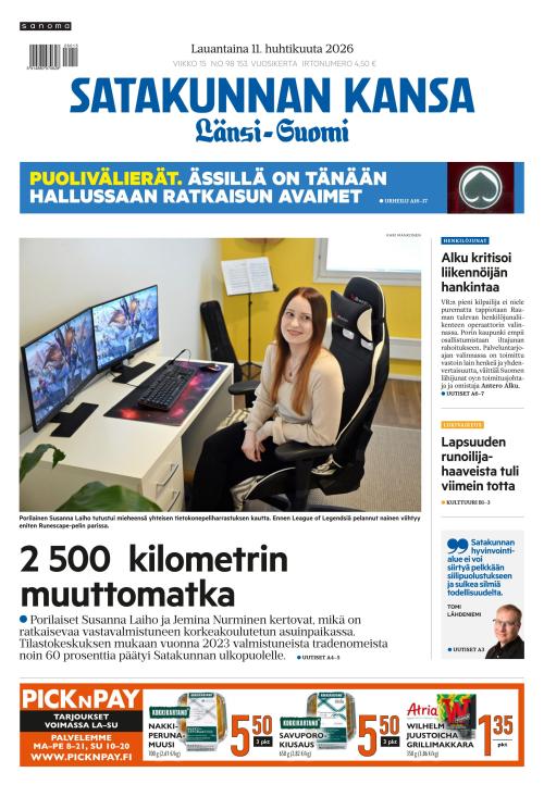 Satakunnan Kansa Länsi-Suomi 11.4.2026