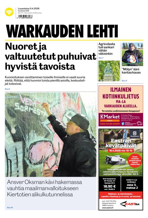 Warkauden Lehti 11.4.2026
