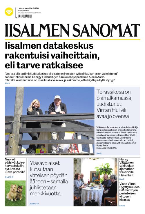Iisalmen Sanomat 11.4.2026