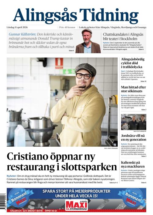 Alingsås Tidning 11.4.2026