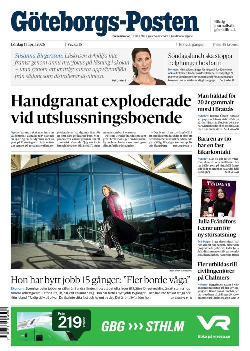 Göteborgs-Posten 11.4.2026