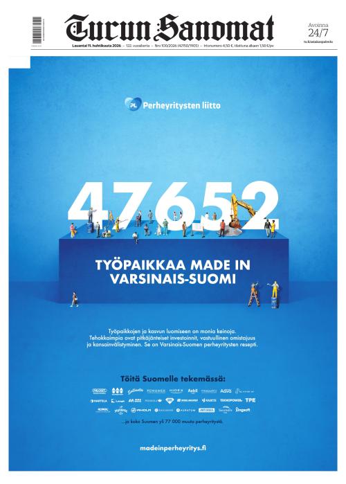 Turun Sanomat 11.4.2026